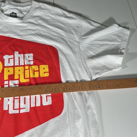 Men’s The Price is Right Short Sleeve White Graphic Tee sz L - Picture 3 of 5